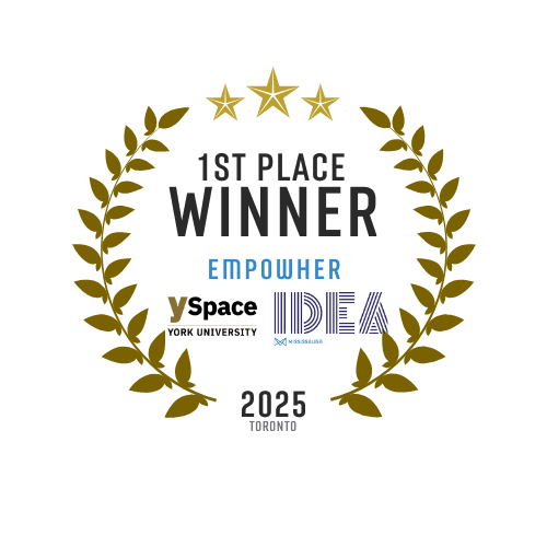 LOCVM won 1st place at the EmpowHER 2025 Tech Launchpad pitch competition.